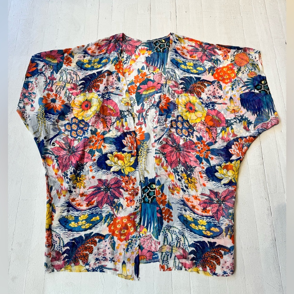 sheer kimono